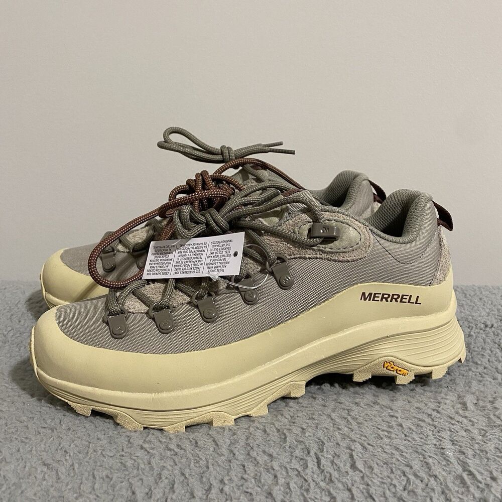 Merrell Ontario SP Lace SE Hiking Shoes Womens 9.5 Gray Beige Float Pro Gorpcore